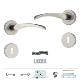 M7E40 - 2 Lever Lockset Nana Rose